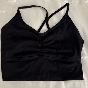Black GymShark sports bra